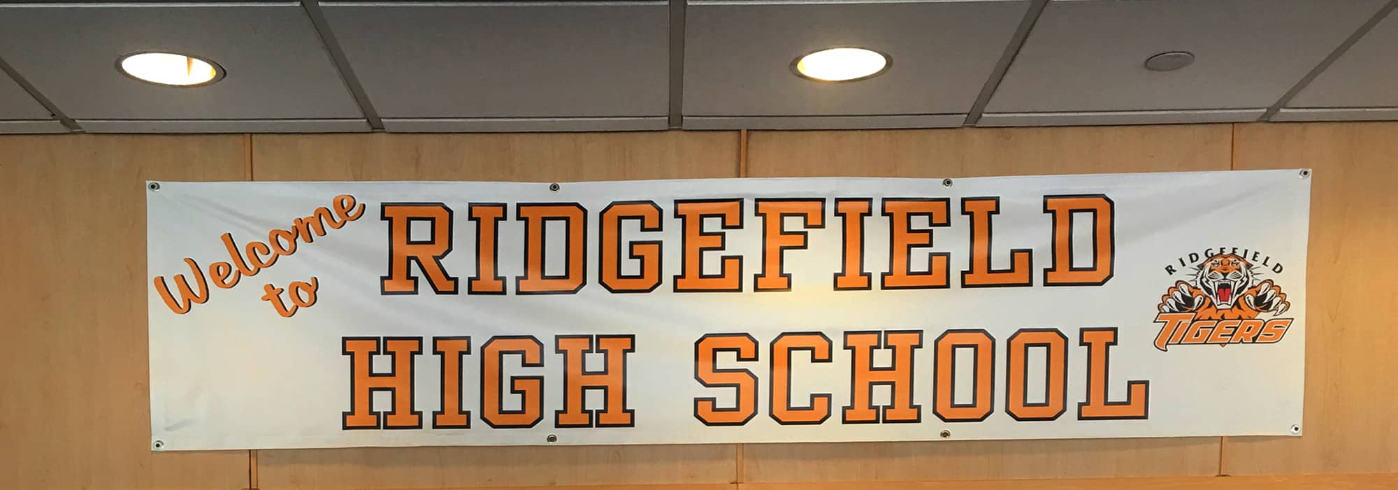 Welcome to Ridgefield High School Banner